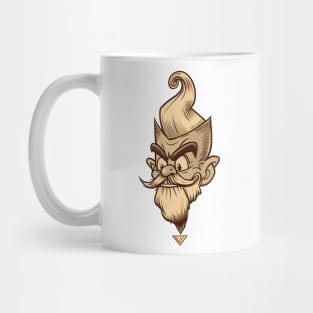 Cartoon elder captain Mug